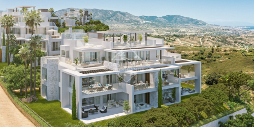 Unique boutique development with stunning ocean views in Marbella for sale 