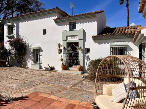 Recently refurbished family villa in Sotogrande Alto for summer rental